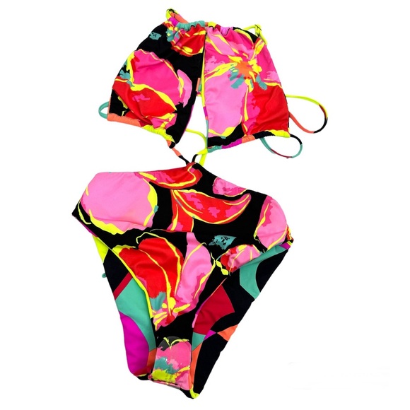 MAAJI Reversible Rubik Cube Haslton Trikini One Piece NEW Size M Anthropologie - Picture 9 of 16